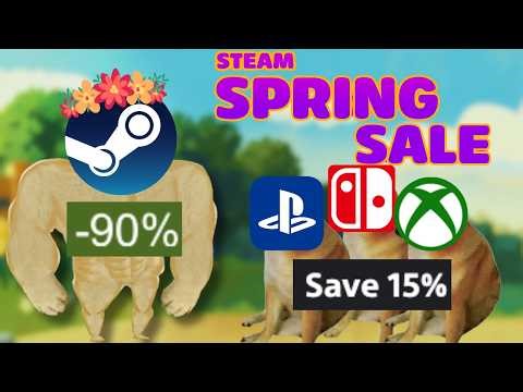 Steam Spring Sale is AWESOME (2026)