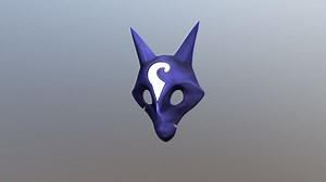 Kindred Mask - League of Legends - 3D model by Gojee