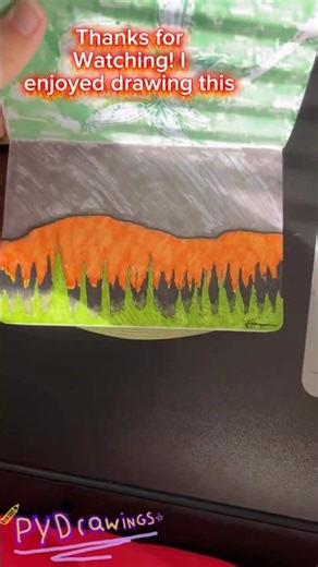 Wildfire 🔥🌲 #drawing #art