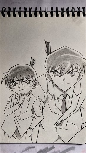 Drawing Conan Shinichi Kudo😎 | | Anime Drawing Challenge of the day 30/30
