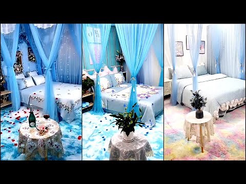 Room decorating ideas💙 decoration ideas💙 blue room makeover💙 Cute room makeover 💙 blue themed room💙