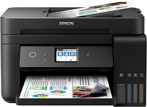 Epson EcoTank ET-4750 4-in-1 Tinten-Multifunktionsgerät (Kopierer, Scanner, Drucker, Fax, A4, ADF, Duplex, WiFi, Ethernet, Display, USB 2.0), großer Tintentank, hohe Reichweite, niedrige Seitenkosten