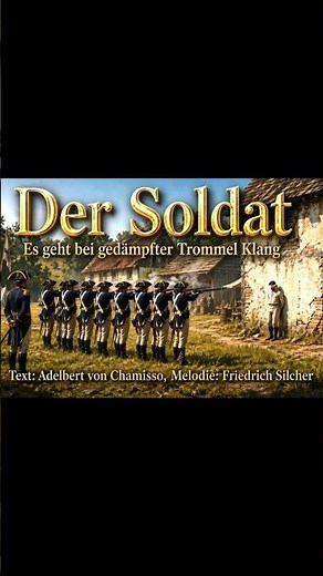 "The Soldier" - A tragic story of friendship and duty (German march folk ballad)