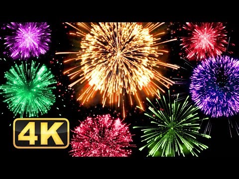 4K Amazing Fireworks Show with Sound! The Most Expensive Fireworks Show Ever!