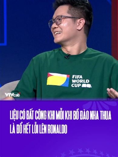 Ronaldo có bị bất công khi chịu mọi lỗi khi Bồ Đào Nha thua?