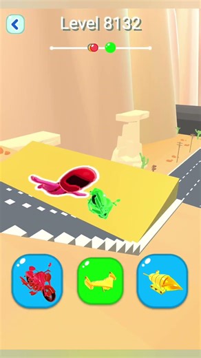 Shape shifting2 game level #8132 hyper casual game #shapeshifting #gameplay #gaming #shortvideo...