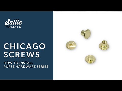 Chicago Screws Tutorial
