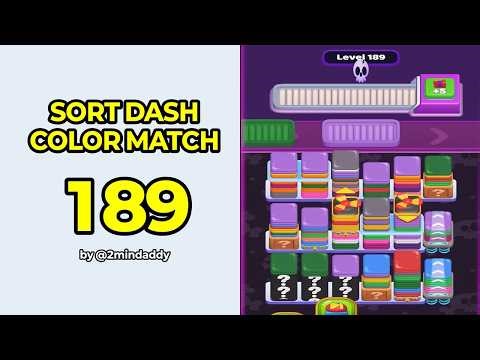 Sort Dash Color Match Level 189