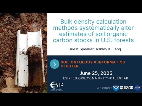 Bulk density calculation methods alter estimates of soil organic carbon stocks in U.S. forests