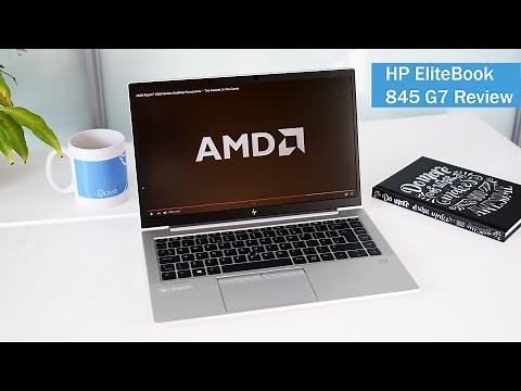 HP EliteBook 845 G7 Review (14" AMD Ryzen 7 PRO 4750U)