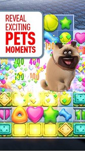 The Secret Life of Pets Unleashed is a match three puzzler tie in of that movie with animals in it