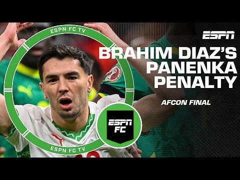 ‘COMPLETELY MENTAL!’ Brahim’s Panenka penalty miss gives Senegal AFCON title vs. Morocco | ESPN FC