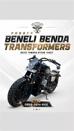 Motor Custom Beneli Benda Transformers