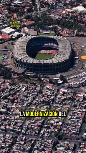 El Estadio Azteca se transforma en la nueva fortaleza azulcrema. 🤩🦅 | América de Corazón
