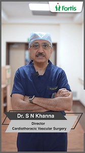 424K views · 561 reactions | Heart health is essential for overall well-being. A balanced diet, regular exercise, and managing risk factors like high blood pressure and cholesterol are key to maintaining a healthy heart. Here's Dr. S. N. Khanna, Director, Cardiothoracic Vascular Surgery, Fortis Escorts Heart Institute, New Delhi, talking about preventive tips to keep heart disease at bay. #FortisEscortsHospital #WorldHeartDay #HealthyHeart #AtFortisWeCare | Fortis Escorts, Okhla | Facebook