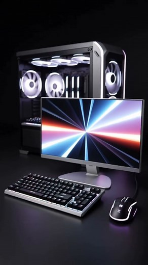 Epic RGB Gaming Setup Unleashed #shorts