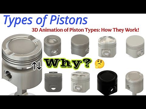 Understanding Engine Pistons: Types & Their Role in Power Generation #piston #engine #technology#car