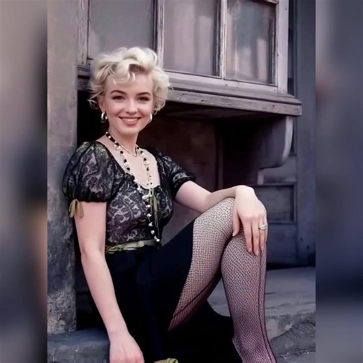 In one quiet 1956 photo, Marilyn Monroe let the mask slip… and what the camera caught wasn’t just beauty, but something far rarer: truth. A serene face, a storm behind the eyes. Curious what she was really thinking that day? Look closer. (Full information 💬👇) | Christie Dutton