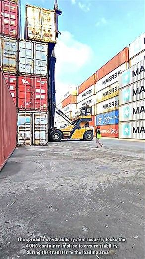 40HC Container Lift-On Mechanism