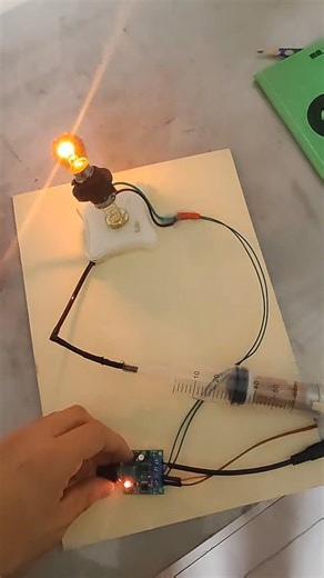 Now the project is complete #arduino #device #diy #foryou #programming #project #phone #viral #lego