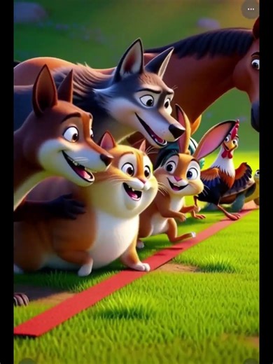 CAT RACING WITH OTHER PETS #CutePets #FunnyAnimals #PetLovers #happytails #dailyvlog