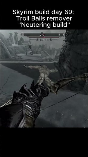 The only skyrim build. #skyrim