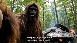 1.1M views · 25K reactions | Bigfoot meets alien #bigfootvlog #alienvlog #fbreels #fb | navsinta | Facebook
