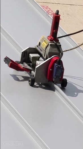 Standing-Seam Metal Roof Seamer