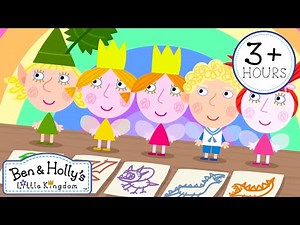 Ben and Holly's Little Kingdom ✨ Daisy and Poppy Go To Playgroup! 🛝 Cartoons For Kids