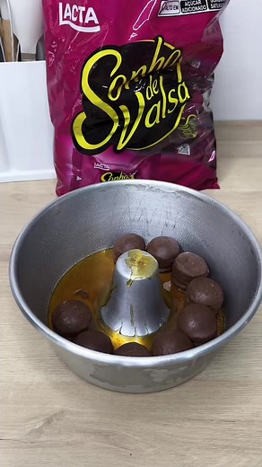 pudim de sonho de valsa #receitafacil