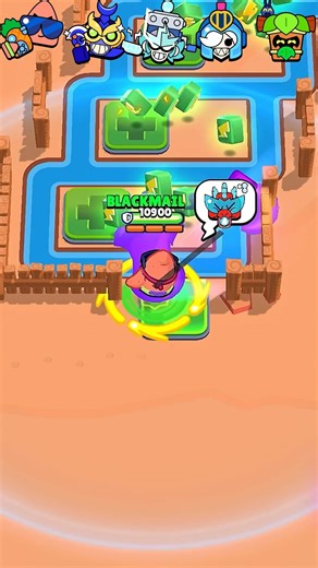 Which Brawler can collect maximum power cubes? #brawlstars #nani