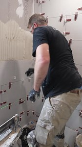 1.1M views · 7K reactions | Larger tiles are easier to overcome deviations in substrate. Here’s a quick way to fix uneven tile  #diy #tile #shower #HomeImprovement #facebookreels | Bathroom Remodeling Teacher | Facebook