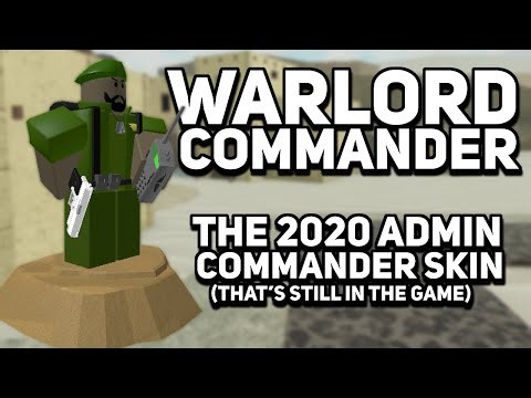 Warlord Commander Leaked! | Admin Commander Skin | Roblox TDS | Tower Defense Simulator