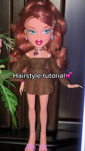 Hairstyle Tutorial with Bratz Meygan Sweetheart Doll