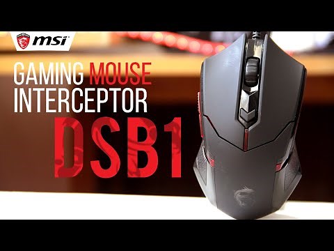 MSI Interceptor DS B1 Gaming mouse review!