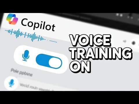 How to Enable Voice Model Training in Copilot (Step-by-Step Guide)