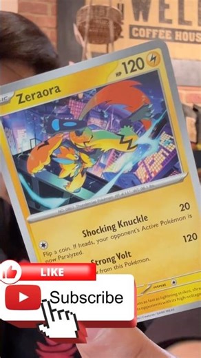 Zeraora Card Flies Out of the Deck!? Pokémon Card Magic Trick
