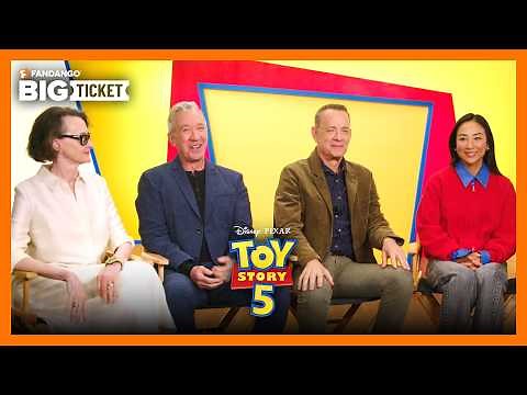 "It's So Cool to Be Part of an Artist Community" Tom Hanks, Tim Allen & Joan Cusack on 'Toy Story 5'