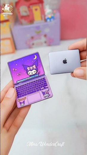 DIY Mini Laptop| #shorts #diy #papercraft #craft #youtubeshorts #art #shortvideo #shortsfeed