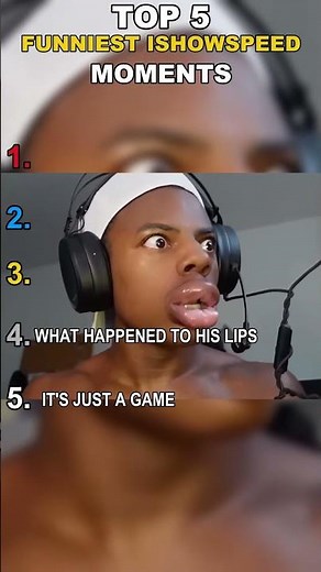 IShowSpeed Funny Moments Ranking | Best Speed Clips 2026 #youtubeshorts #ishowspeed #top5