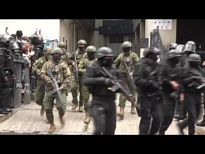 メキシコ、エクアドルと国交断絶 警察が大使館に突入 中南米諸国から非難