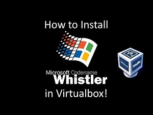 Windows Whistler Build 2257 - Installation in Virtualbox