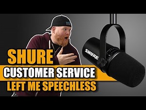 Never Expected This - My Shure MV7 Podcast Mic Broke So I Sent It Back To Shure To Repair