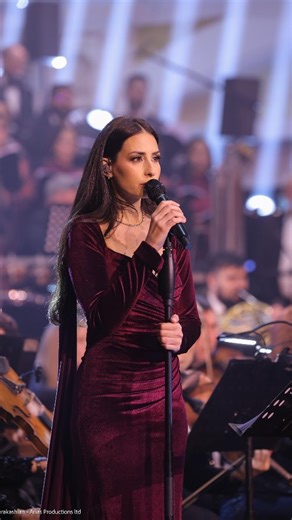 Magnificent on Instagram: "The epic musical “Asfar Wahdi Malekan” (Traveling Alone as a King), composed by Osama Rahbani, made its spectacular world debut, with Hiba Tawaji delivering a mesmerizing performance. Accompanied by the Ukrainian National Symphony Orchestra and the Chorale of Madame Louise, the production served as a fitting tribute to Mansour Rahbani on his centenary. The evening concluded with Tawaji receiving Lebanon’s National Cedar Medal and the Abu Dhabi Festival Prize, honoring 