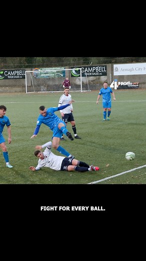 👊 Fight for every ball... #football #soccer #tackle | i4 sport