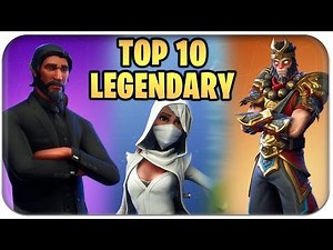 TOP 10 ? BESTE LEGENDARY SKINS | Fortnite Battle Royale Best Of Deutsch German