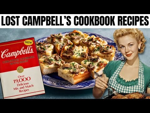 30 Recipes From Old Campbell’s Cookbooks That VANISHED