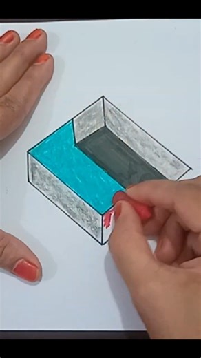 How to draw a figure with both hand #art