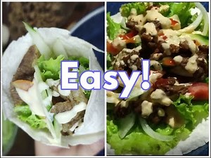 Easy And Tasty Shawarma Recipe • Lanz Kitchen