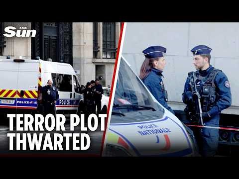 Terror attack in Paris foiled after suspects 'tried to detonate bomb at bank'